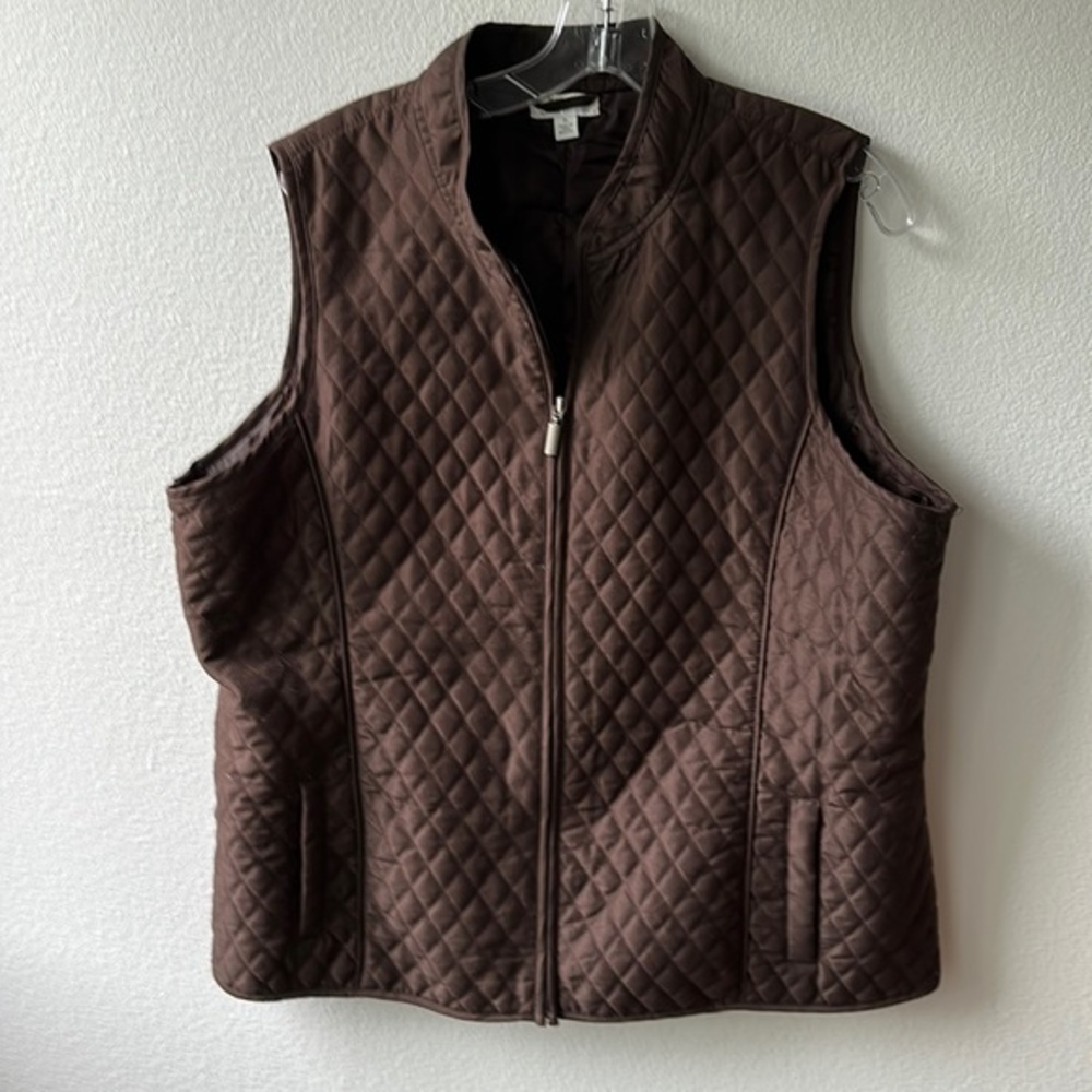 Great Northwest Clothing Company Quilted Brown Vest